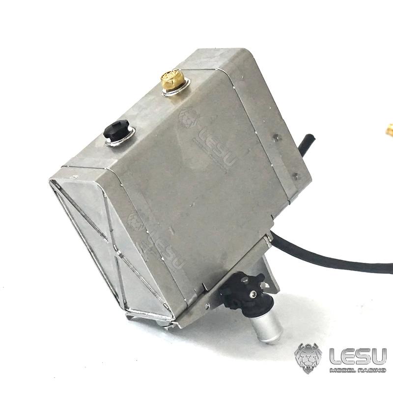LESU Metal Stainless Steel Integrated Oil Pump Tank Y-1522 for Tamiya 1/14 RC Dump Truck Model Toy Upgrade Modification Parts