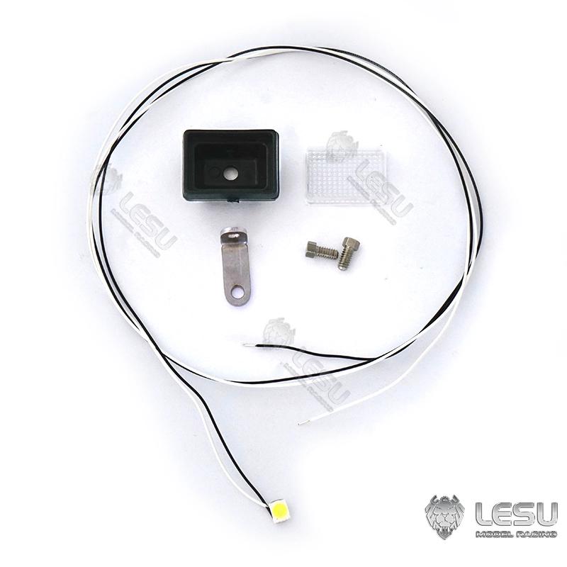 LESU for 1/14 simulation heavy machinery LESU AC360 excavator model arm S-1307 LED spotlight or DIY Tamiya model modification