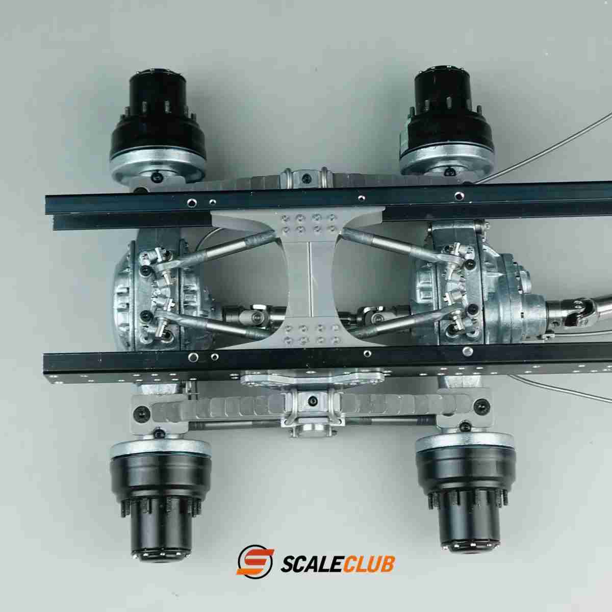 scaleclub Tamiya 1/14 tractor mud head simulation metal two-axle rear suspension Chiaki suspension