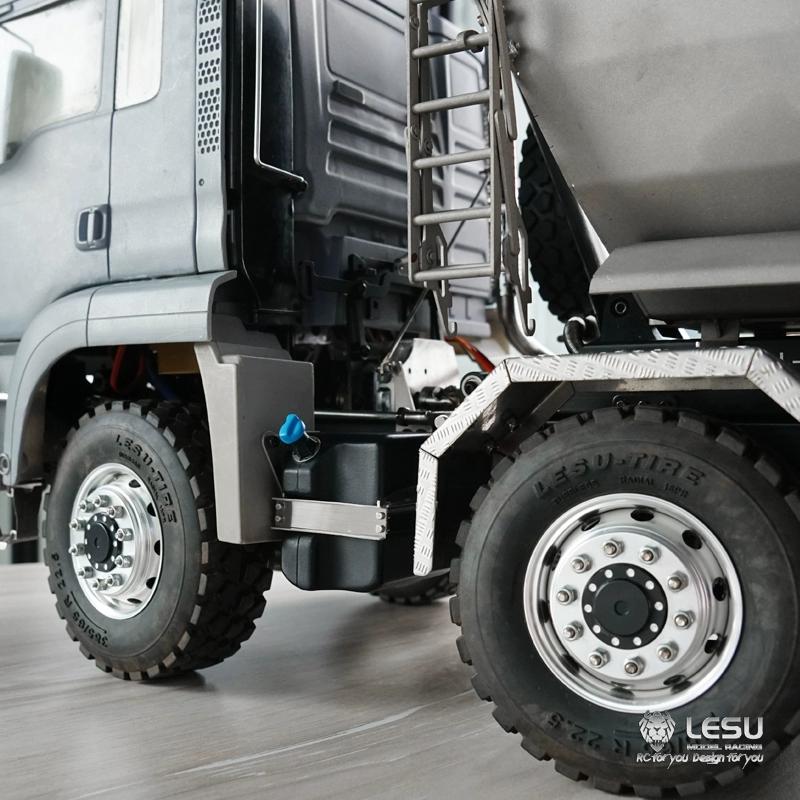 LESU G-6171 1/14 Truck Model Toy Simulation Urea Tank Accessories Universal Tamiya Tractor Modified Model High Quality Plastic