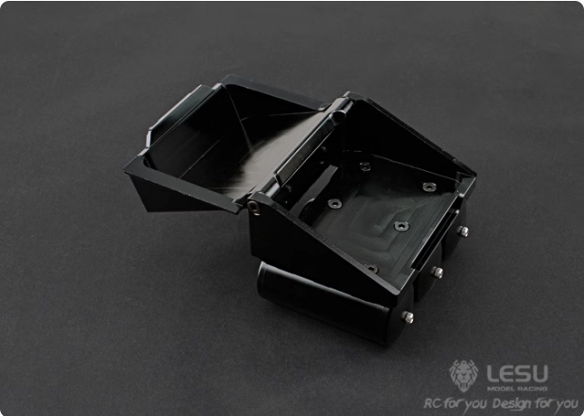 1/16 truck tractor DIY German bruder modified 70002 simulation battery box gas tank RC car model