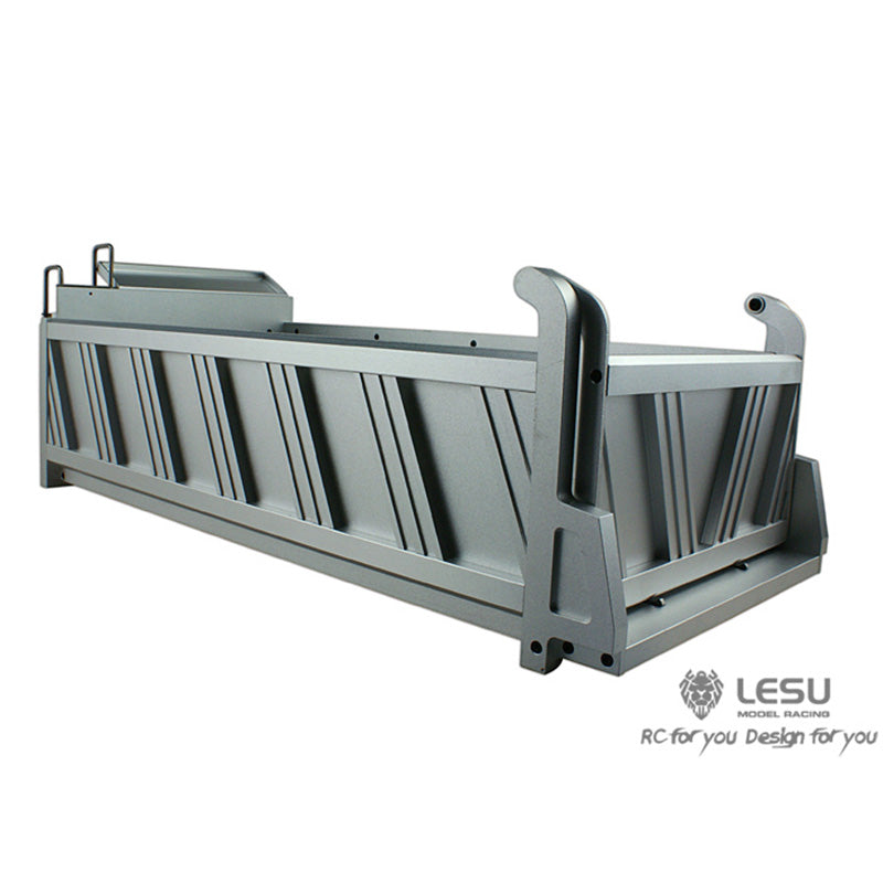 LESU 1/14 Tamiya Truck 6X6 Remote Control Model Dump Truck Modified Container Dump Truck Bucket LS-20150801