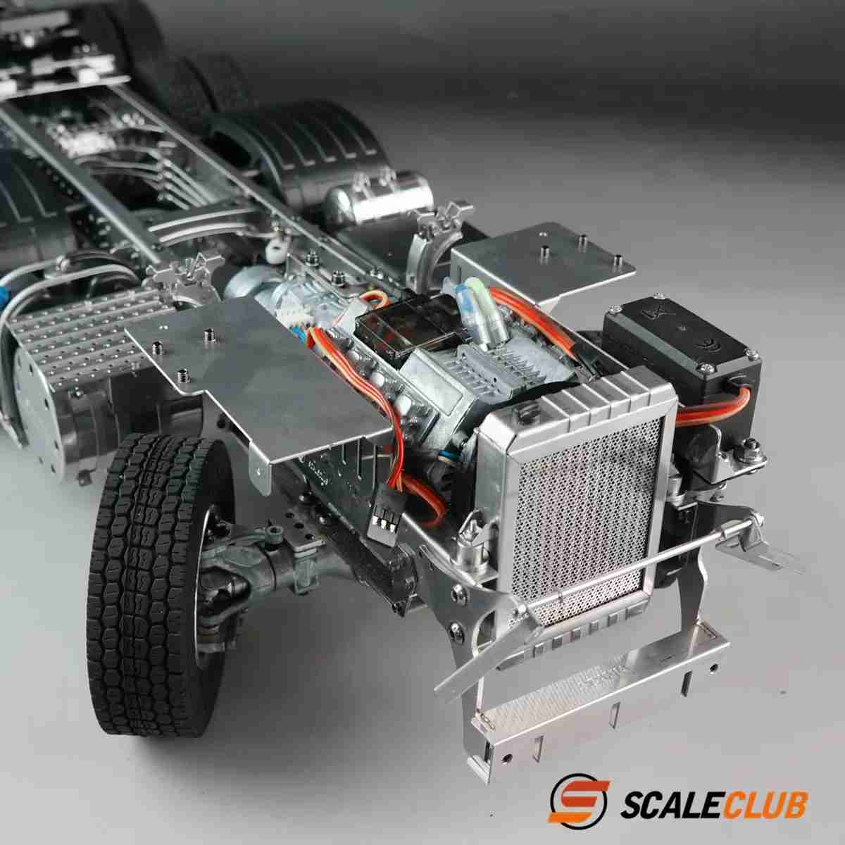 Scaleclub Tamiya 1/14 truck tractor mud head metal simulation water tank