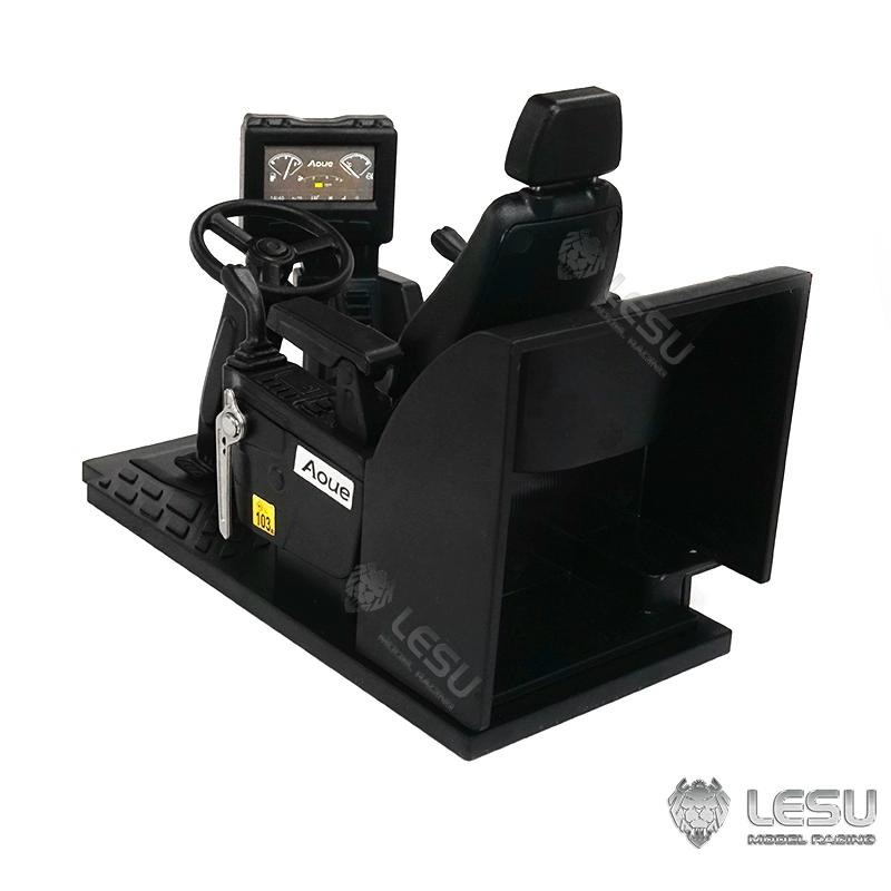 LESU 1/14 engineering excavator modified seat simulation mold cab suitable for crawler excavators and wheeled excavators