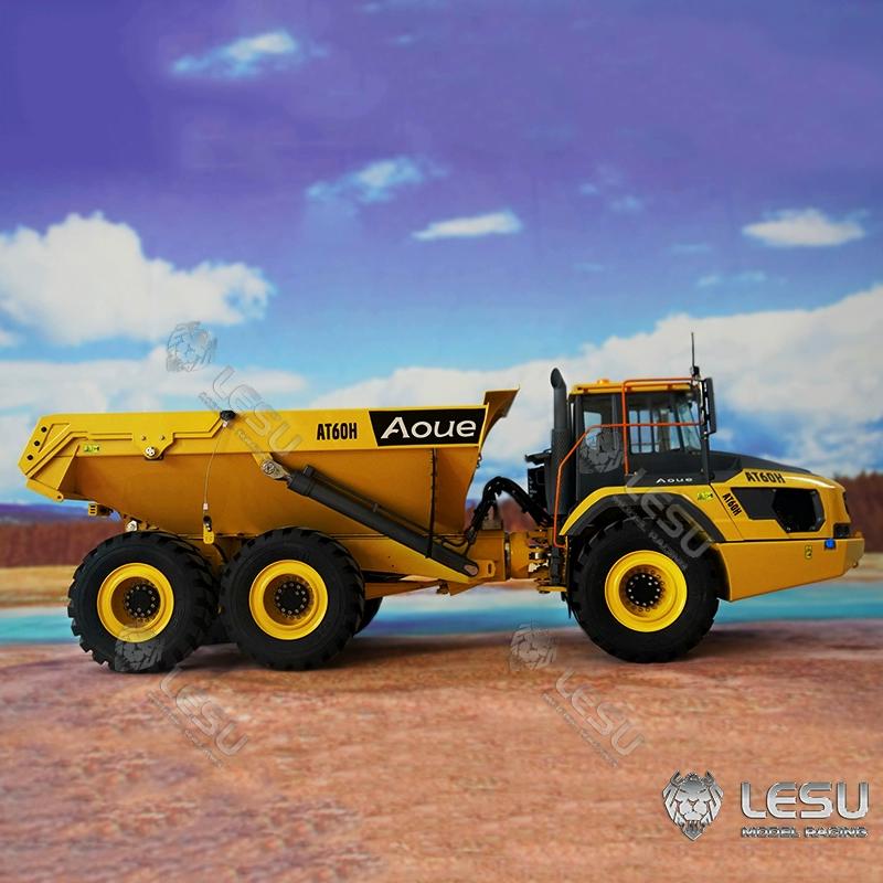 LESU 1/16 AOUE AT60H Full Metal Hydraulic Articulated Truck Model