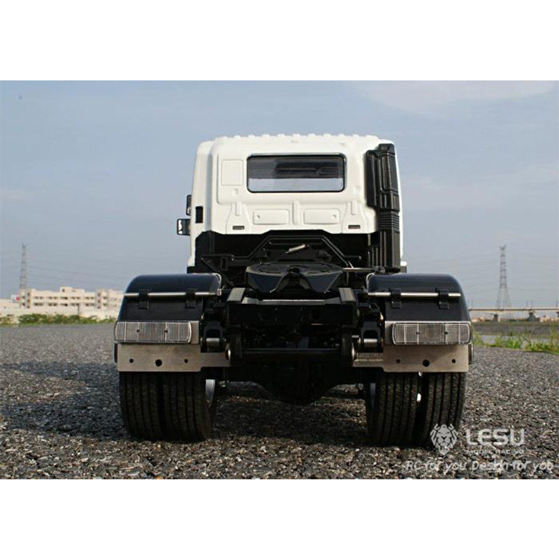 LESU 1/14 Tamiya model Hino tractor 4X2 metal chassis simulation remote control model toy