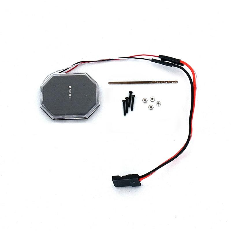 LED red blue yellow variable mode fire truck engineering warning dome light parts LESU 1/14 truck toy Tamiya tractor truck