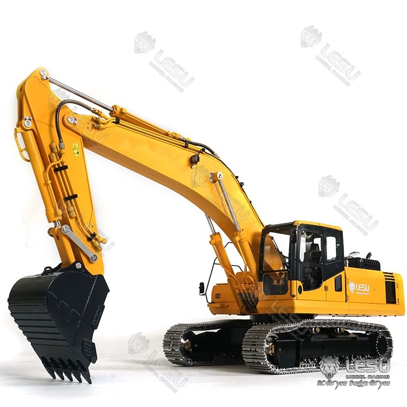 LESU 1/14 RC Model PC360 Hydraulic Crawler Excavator 7-way Valve