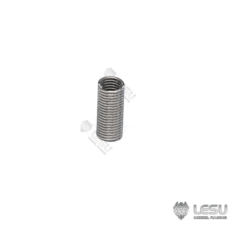 LESU hydraulic model modified bend straight oil nozzle installation fixed locking nylon oil pipe metal small spring sleeve