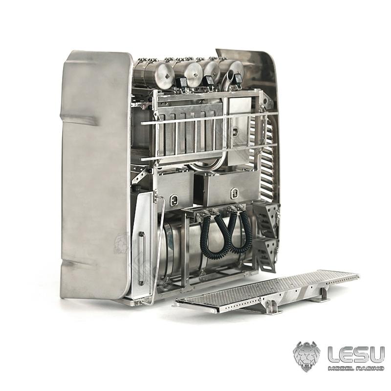 LESU 1/14 Tamiya Truck Simulation Model Heavy Duty Tractor Truck Metal Equipment Rack G-6177 Modified Car Parts