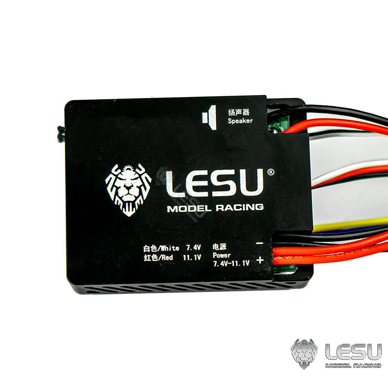LESU EL-007 integrated lighting and sound module assembly Euro Truck L6 V6 V8 four sound effects suitable for RC vehicle upgrade