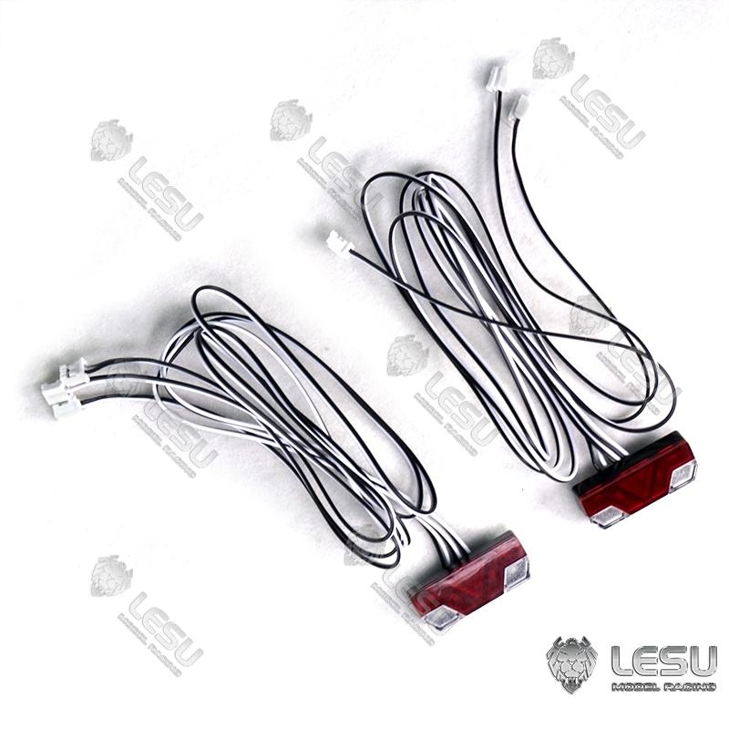 LESU 1/14 RC Truck Semi-trailer DIY modified taillight set S-1281 for LESU new trailer taillight