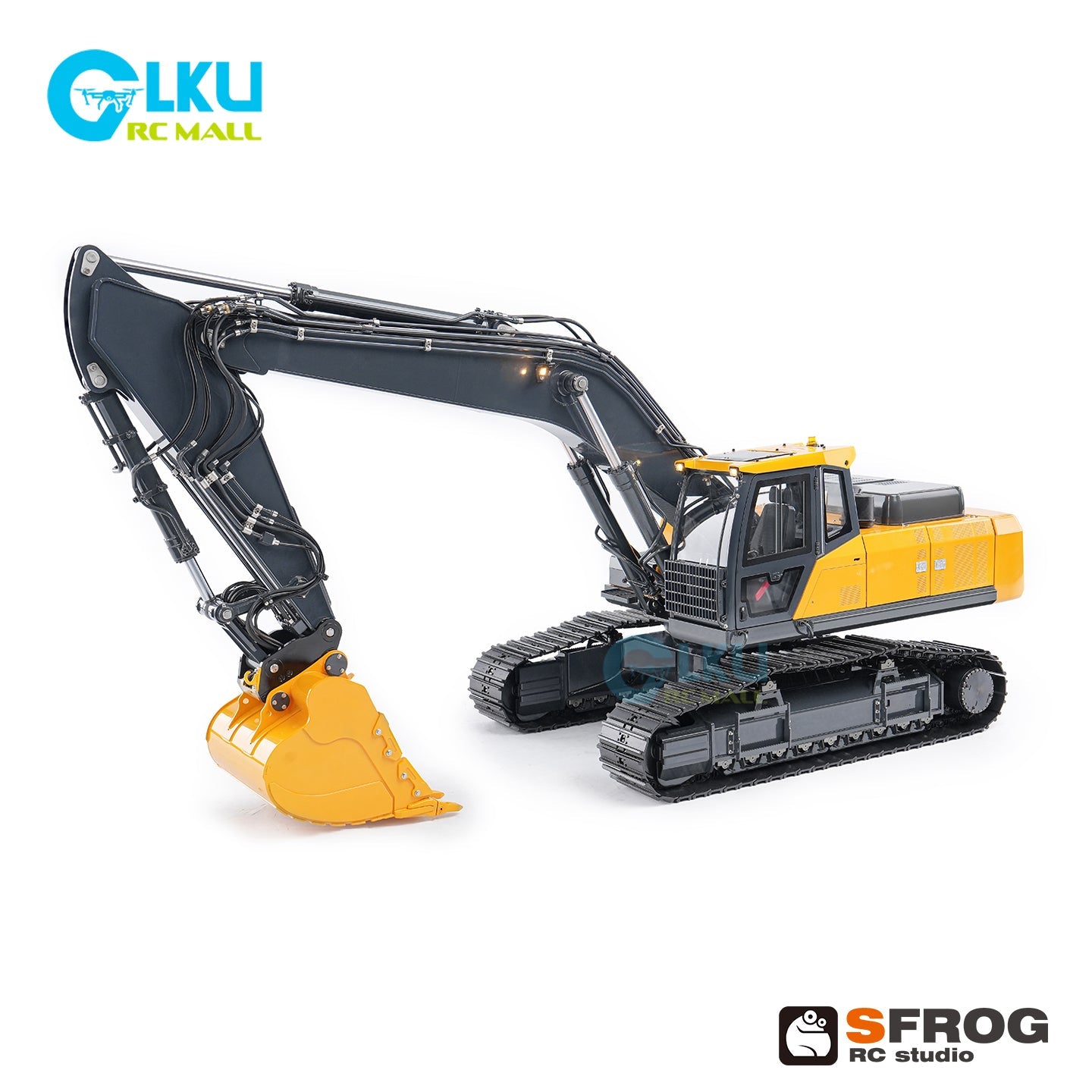 RC hydraulic excavator