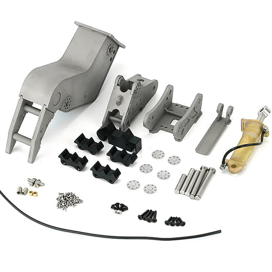 LESU 1/14 Engineering Machinery Model Excavator ET35 Modified Quick Release Hydraulic Metal Clamp Accessories