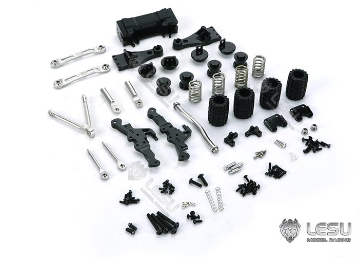 1/14 simulation truck model Tamiya modified accessories X-8023-A independent bridge shock absorber airbag suspension LESU