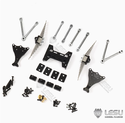 1/14 Truck Heavy Load Rear Suspension Assembly X-8019 Tamiya Tractor Mud Head Upgrade Modified Accessories LESU Model