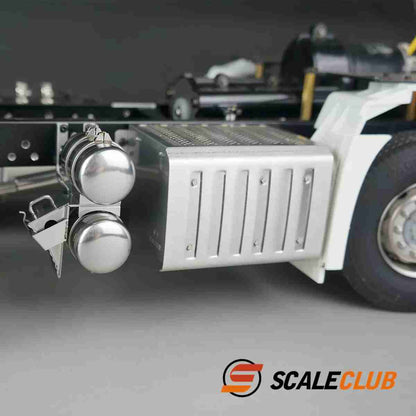 Scaleclub 1/14 Tamiya Benz 3348 tractor truck model dump truck upgraded metal double gas tank anti-skid