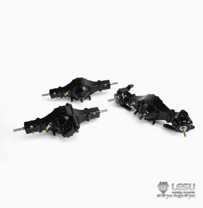 1/14 truck Tamiya tractor axle Q911 series differential lock mud axle model LESU