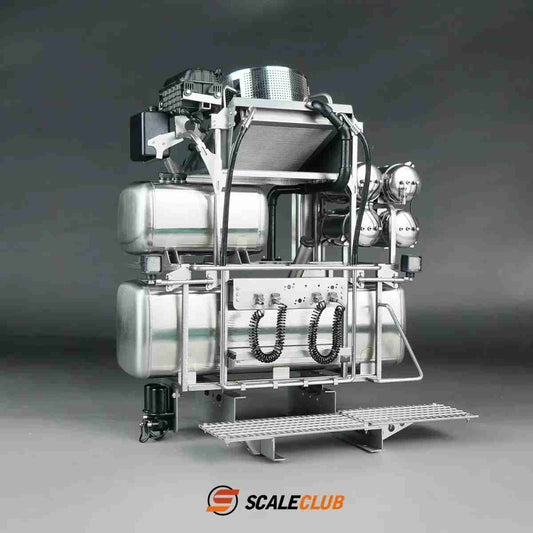 Scaleclub 1/14 Tamiya MAN Truck Heavy Duty Tractor Truck 8x8 Simulation Equipment Rack