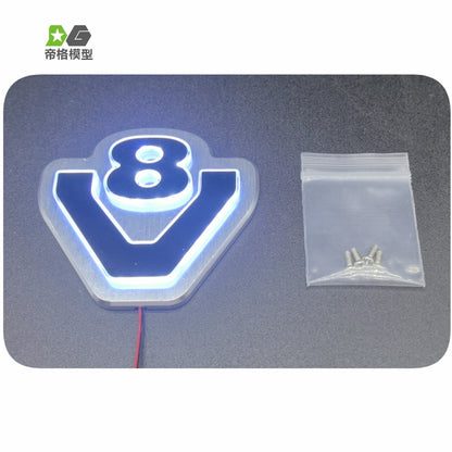 DG Model Tamiya 1/14 V8 Tractor Truck 56371 770S Man Background Wall Light Box