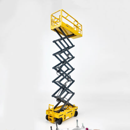1/14 CUT R&D hydraulically driven aerial work platform model XCMG XG1212HD fully functional high-simulation RTR with I6S remote control