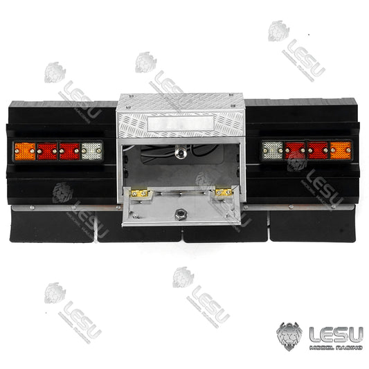 1/14 truck truck model toy FH16 tail beam tail light tool box set S-1278 Tamiya tractor LESU