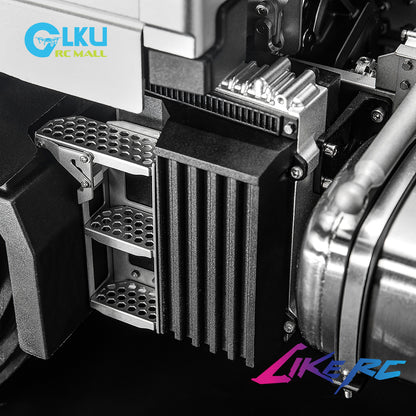 LIKERC 1/14 Mercedes-Benz Unimog U535 remote control car simulation alloy car model off-road climbing car model