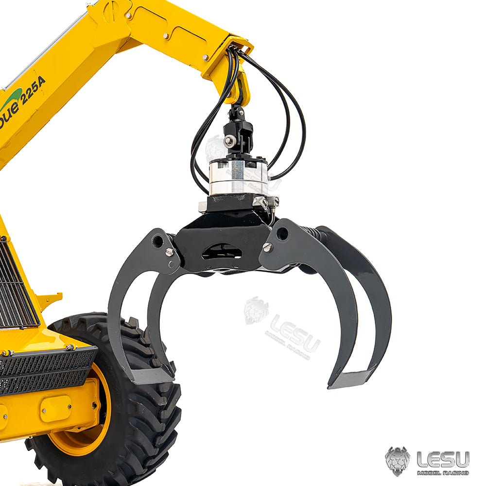 LESU 1/14 Aoue hydraulic model 225A crank boom RD-A0019 4-way valve rear single wheel steering