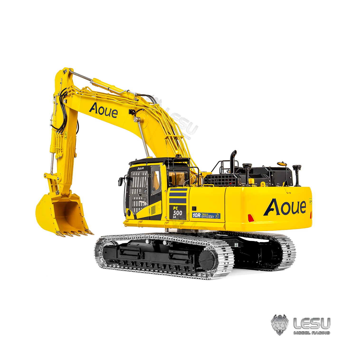 LESU 1/14 Scale Hydraulic Construction Model (1 Pump, 7 Valves) – BA-B0019 Aoue-PC500LC Excavator with Two-Section Boom