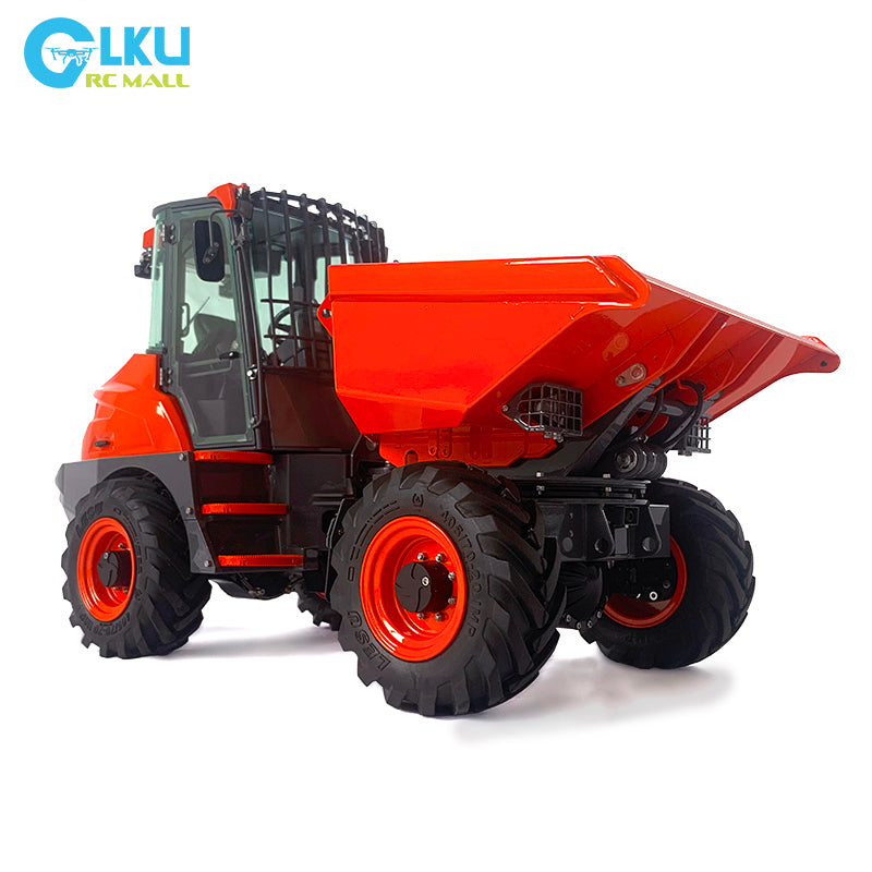1/14 6MDX 4X4 articulated dump truck remote control model toy AOUE engineering dump truck Tamiya LESU