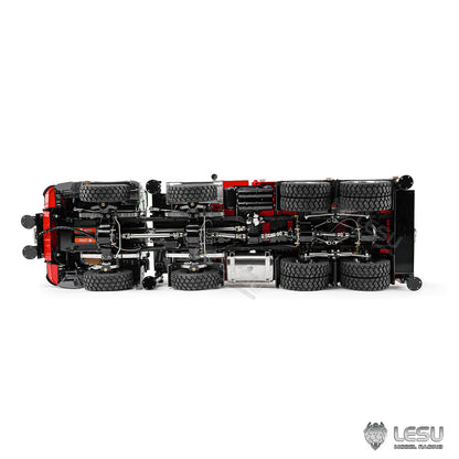 1/14 8×8 loader truck models 3348 and 3363 with truck‑mounted crane, can be fitted with LS‑Z0080 extension jib by LESU.