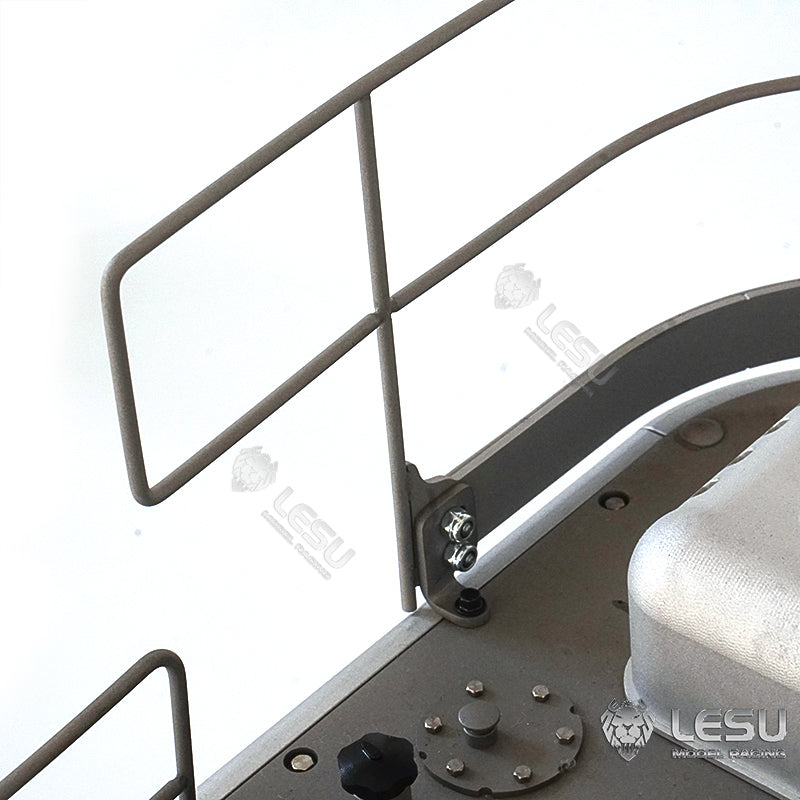 LESU 1/14 engineering excavator model toy short tail ET26 cab metal guardrail DIY modification parts
