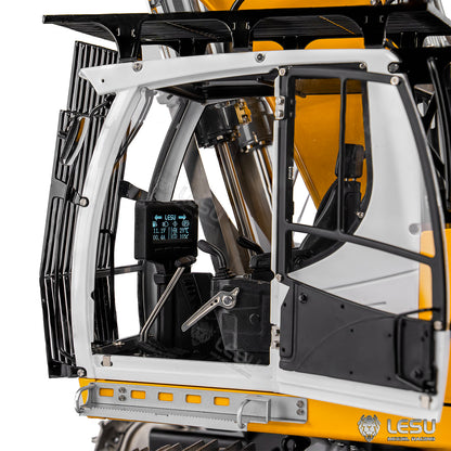 LESU 1/14 Aoue LR956 2-section boom RC hydraulic excavator model toy RTR BA-B0039
