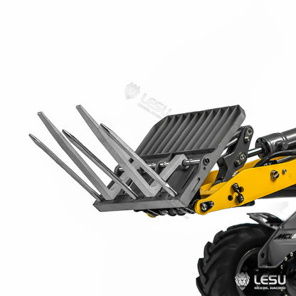 1/14 AT-C0020-B MCL8 loader adapter full metal fork bucket LESU