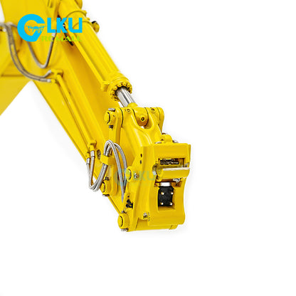 1/50 Desktop Electric Komatsu PC450 Metal Simulation Remote Control Screw Excavator Model