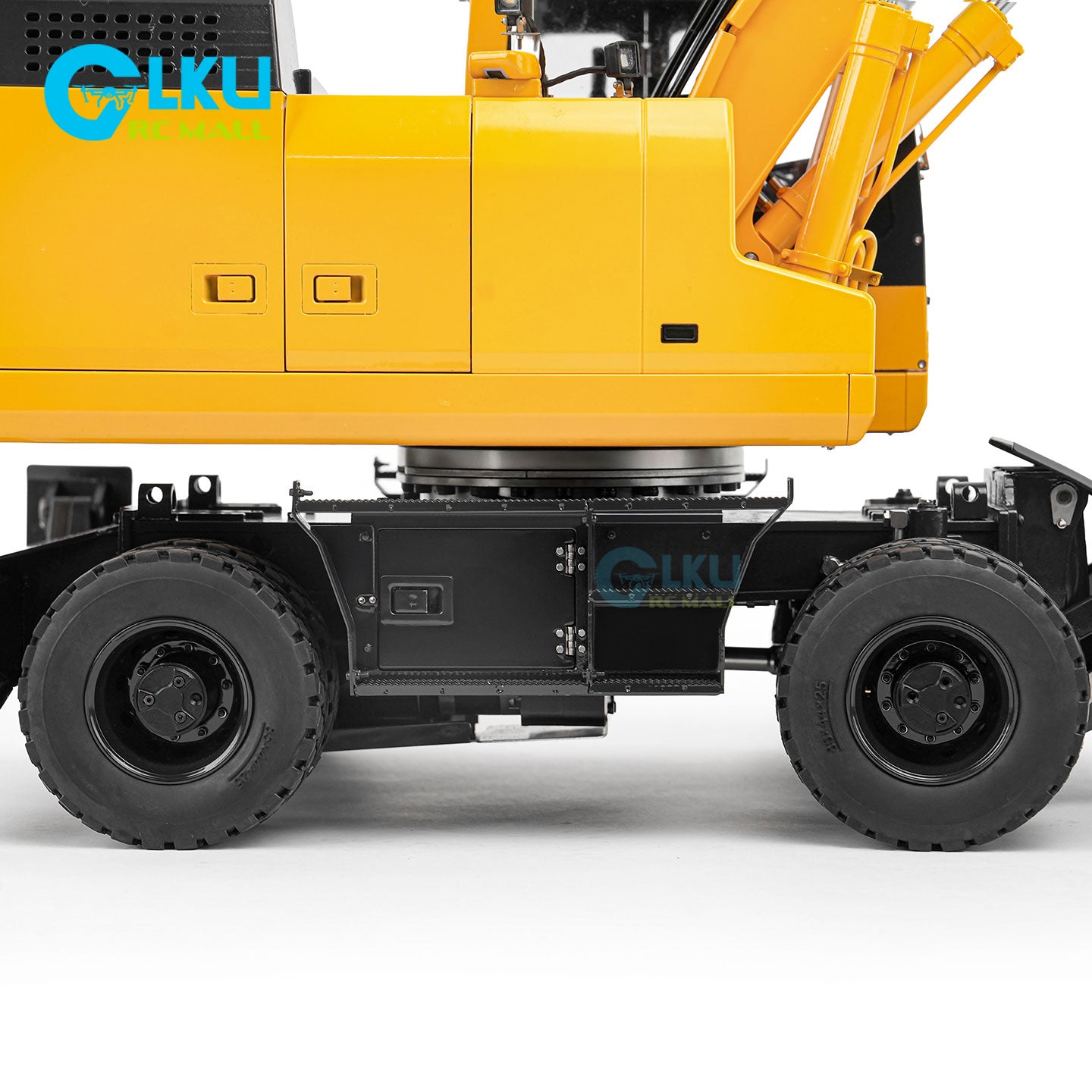 DKMODEL 1/12 PW180 Wheeled RC Hydraulic Excavator