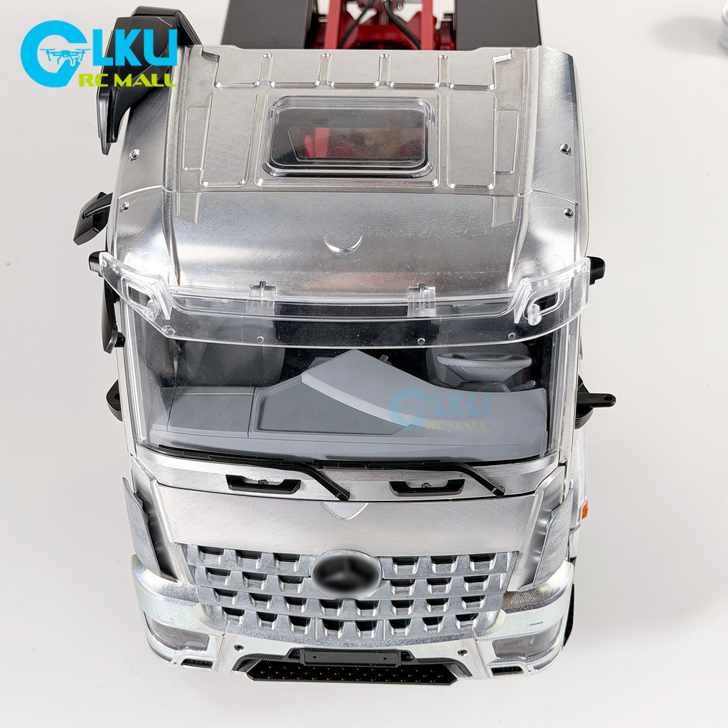 1/14 scale metal car body, Mercedes-Benz metal car body, CNC Mercedes-Benz model, MD metal.