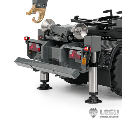6×6 Telescopic Full‑Dump Trailer, RC Hydraulic Tipper Engineering Trailer Model, LS‑A0066‑A