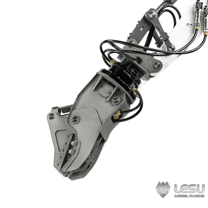 LESU 1/14 simulation hydraulic excavator PC360, wheel excavator, small short tail modified quick change Hydraulic Clamp accessories