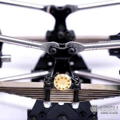 1/14 Truck rear suspension assembly X-8002 Tamiya tractor original hole RC modified mud truck model LESU