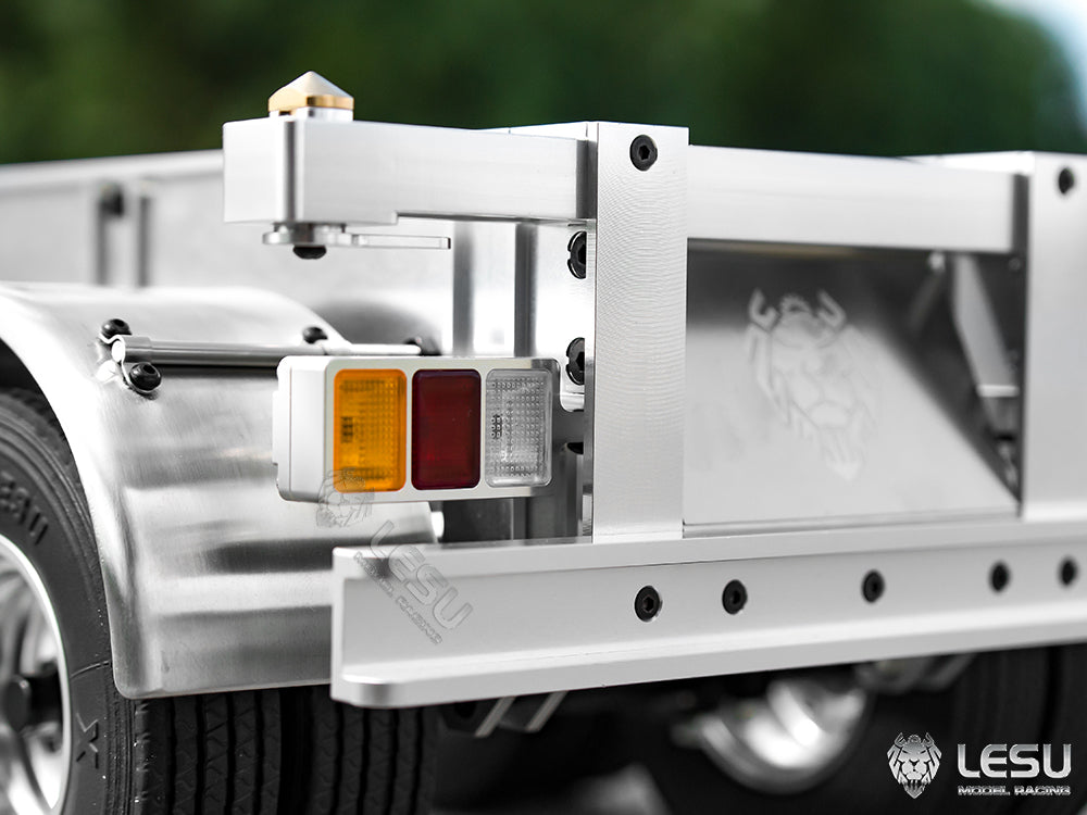 LESU1/14 Tamiya truck Maersk semi-trailer model 20 feet 40 feet trailer container chassis frame trailer