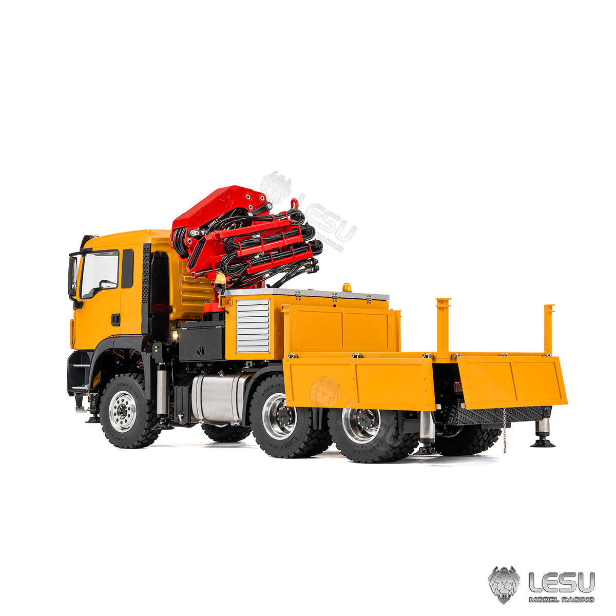 1/14 TGS 6×6 Crane Truck, Extension Jib Optional, LESU LS‑Z0086