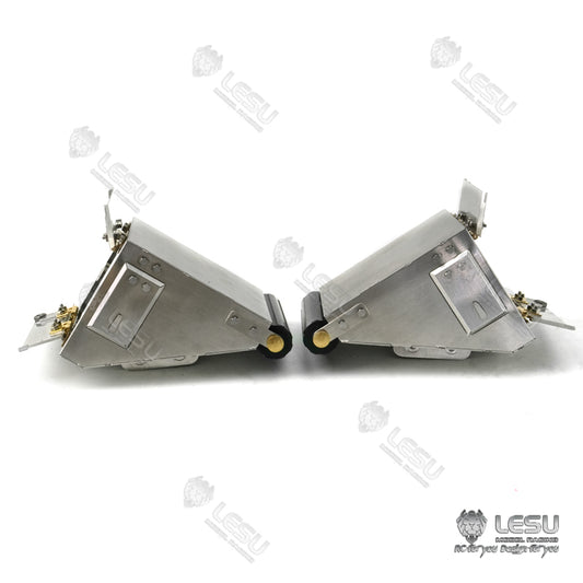 1/14 Tamiya Toys FH16 Sand Spreader FH16 Metal Tool Box Side Decoration Upgrade Parts LESU Model