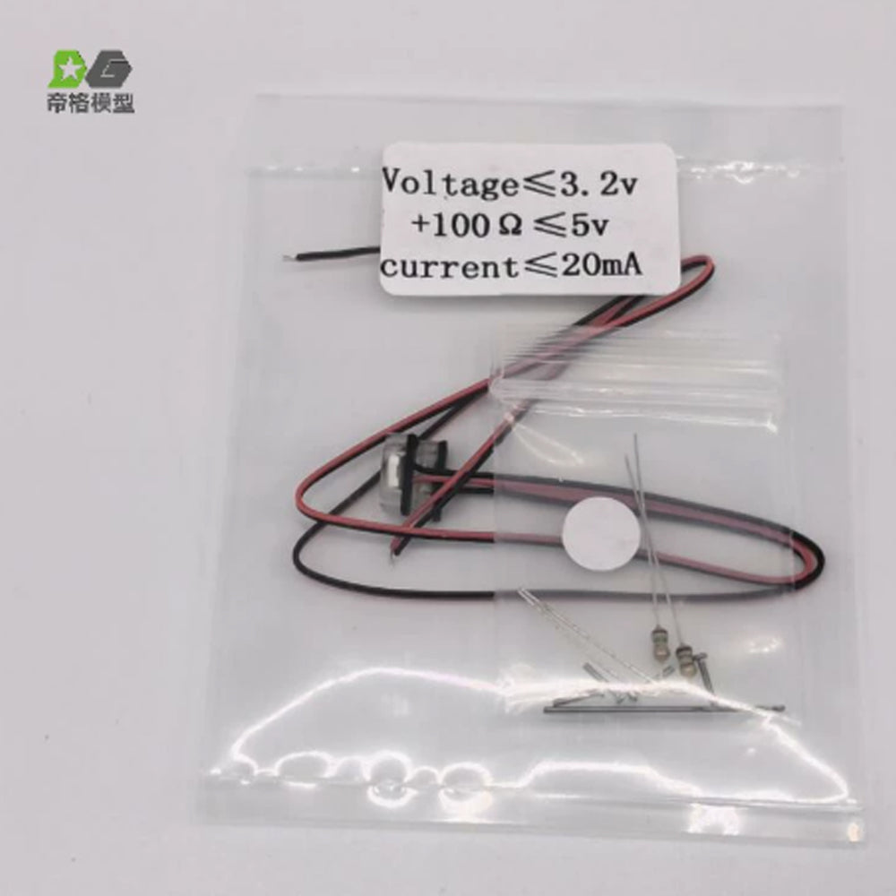 DG RC Tamiya 1/14 Scania 70S Truck (56371) - with orange, red, blue, and white position lights