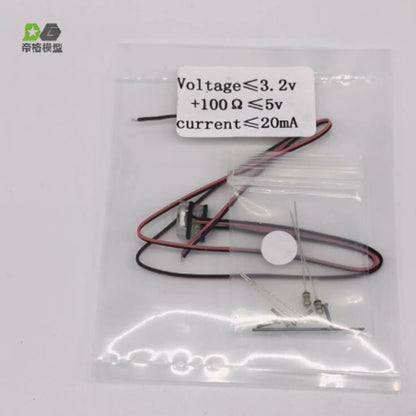 DG RC Tamiya 1/14 Scania 70S Truck (56371) - with orange, red, blue, and white position lights