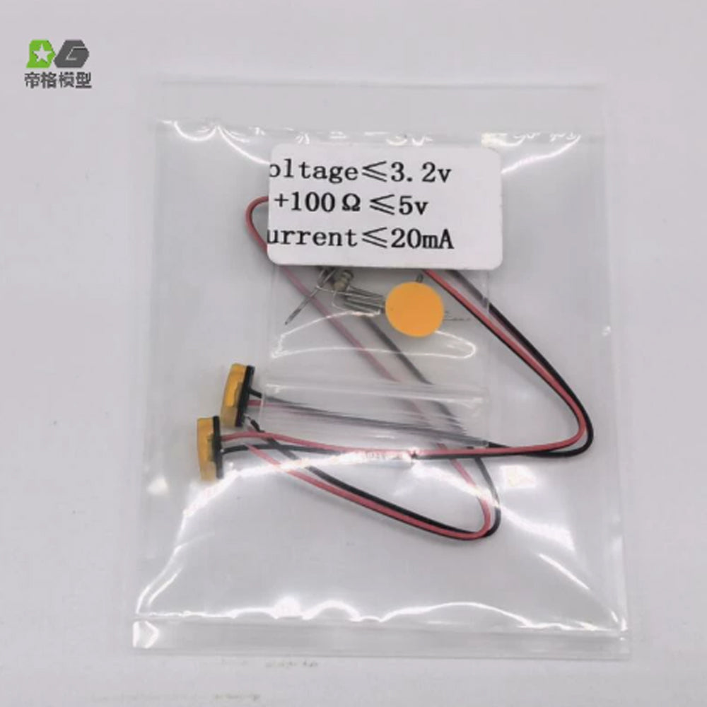 DG RC Tamiya 1/14 Scania 70S Truck (56371) - with orange, red, blue, and white position lights