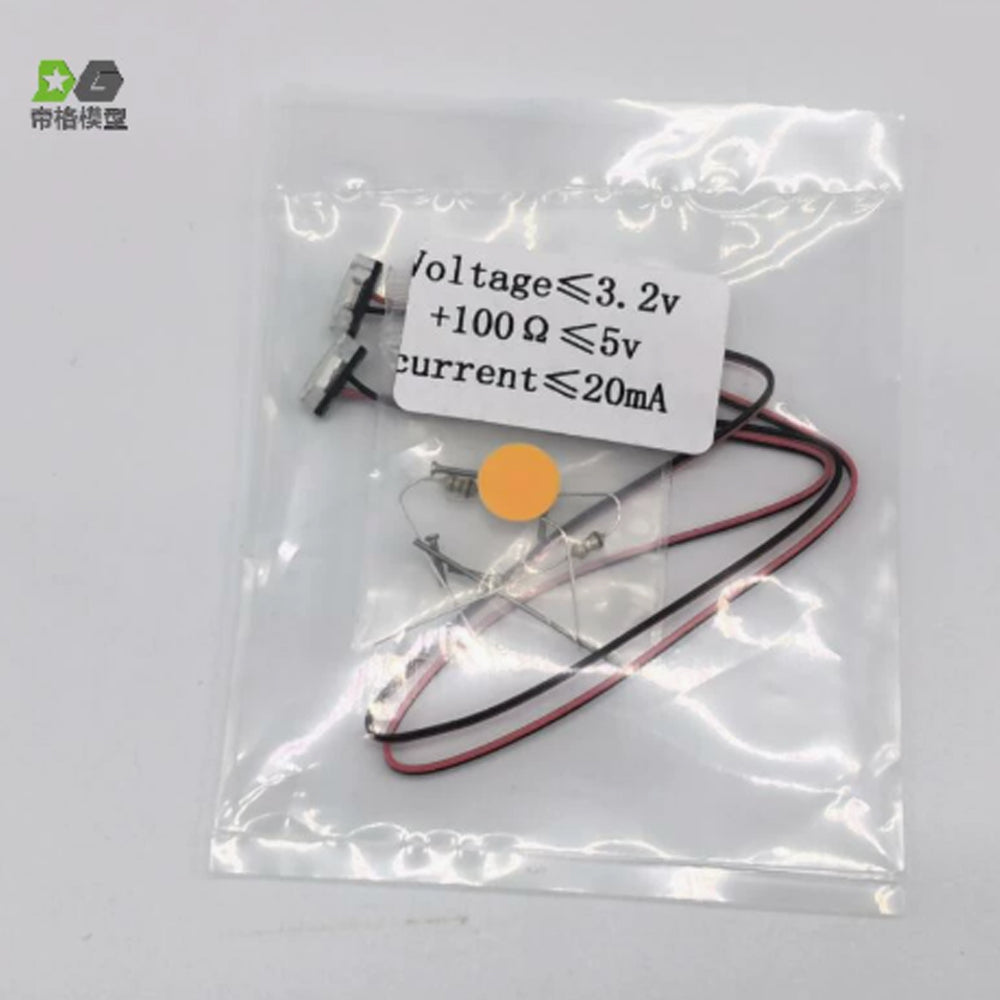 DG RC Tamiya 1/14 Scania 70S Truck (56371) - with orange, red, blue, and white position lights