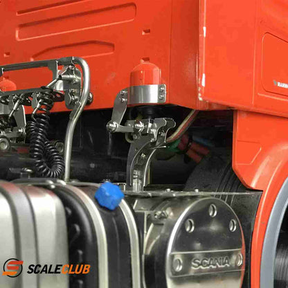 Scaleclub 1/14 Scania tractor truck dump truck dedicated upgrade simulation metal CAB front buckle