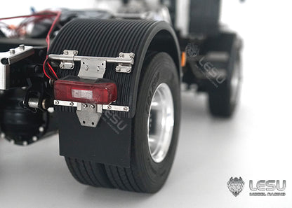 1/14 Truck Model Toy Tail Light S-1266 Tractor Wooden Car Flatbed Truck DIY Modified LESU
