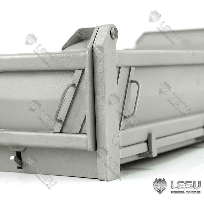 LESU 1/14 Tamiya Truck MAN TGS 4x4 Hydraulic Dump Truck Metal Truck Box